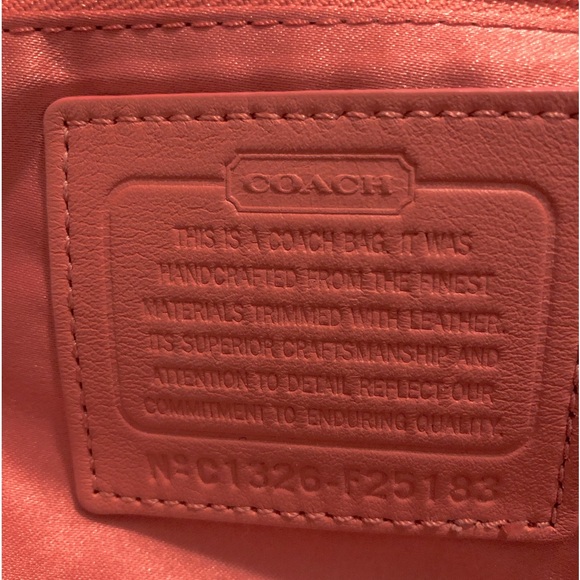 Coach Ashley Dotted OP Art North South Satchel - Picture 2 of 15